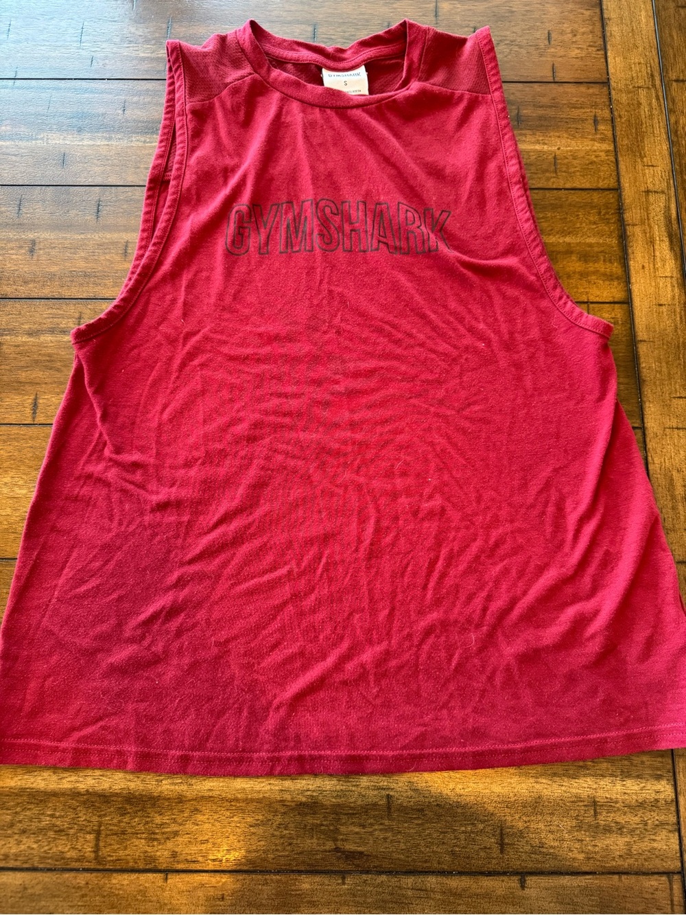 Gymshark Tank Top Women’s Small Burgundy Muscle Tank Workout